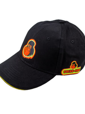 String-Kong Cotton Cap colore Black