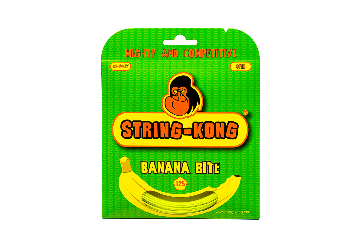 Banana Bite String-Kong 1.25 Set Tennis
