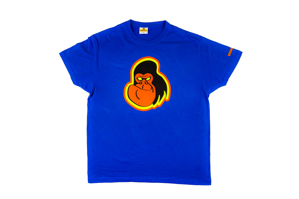 String-Kong Gorilla Blue T-shirt